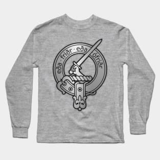Clan Gunn Crest - Old Norse Long Sleeve T-Shirt